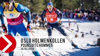 POURSUITE HOMMES  OSLO HOLMENKOLLEN 2022 [upl. by Fanchette635]