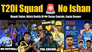 INDIA SQUAD ANNOUNCED 😱 IPL RETENTION POLICY RULES 💰 Dhoni ki Entry  Kesa Hoga Day 3 Weather [upl. by Otrebor]