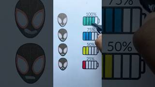 Spiderman verse 3 Miles Morals battery level test shorts spiderman viral [upl. by Mabel]