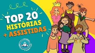 COLETÂNEA TOP 20 HISTÓRIAS BÍBLICAS MAIS ASSISTIDAS  O Grande Livro [upl. by Armillas]