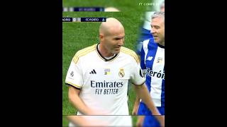 Zinedine Zidane Now vs Then football shorts [upl. by Bender235]