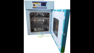 Laboratory Bacteriological Incubator 4 cu ft 100 liters  37°C Working [upl. by Nosaes]