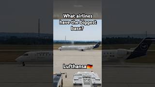 Whats Lufthansas biggest base aviation lufthansa [upl. by Yllatan]