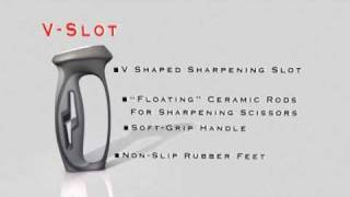 VSlot 10 Second Knife and Scissors Sharpener by Smiths [upl. by Rosol]