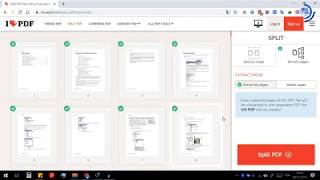 How To Extract all pages from PDF into multiple separate pages [upl. by Ricardo]