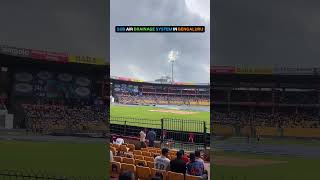 Sub Air Drainage system in Chinnaswamy stadium in Bengaluru indvsnewzealand cricket india [upl. by Maxine175]