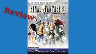 Final Fantasy IX Strategy Guide Review BradyGames  BawesomeBurf [upl. by Samid]