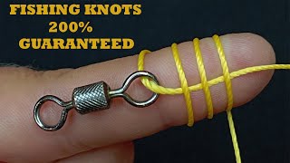 Unbelievable Fishing Knots 200 Guaranteed to Blow Your Mind [upl. by Hernardo]