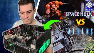 WORLDS COLLIDE  SPACE HULK amp ALIENS Diorama  Lv427 Designs 3D Printing amp Painting 40k Miniatures [upl. by Gaskill]