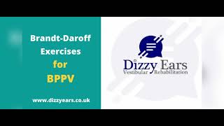 BrandtDaroff Exercises For Vertigo BPPV Inner Ear Dizziness [upl. by Perdita]