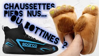 Vous jouez en chaussettes ou en chaussures  TEST SPARCO HYPERDRIVE [upl. by Kemme]