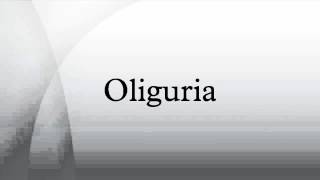 Oliguria [upl. by Llorrad7]