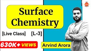 L3 Freundlich Isotherm  Effect of Temperature amp nature of Adsorbate on Adsorption  NEET JEE [upl. by Mary236]