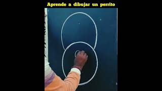 Aprende a dibujar un perrito dibujo dibujosfaciles arte dibujafacil art arte comodibujar [upl. by Ranitta599]