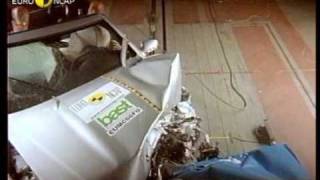 Euro NCAP  Mercedes Benz SLK  2002  Crash test [upl. by Aprile]