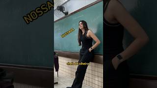 Essa doeu 🤡😂 professora alunos escola cabelereiro shorts [upl. by Adnoraj41]