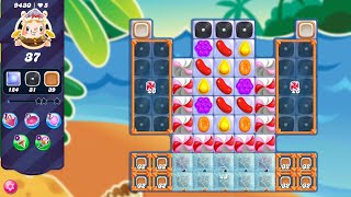 nightmarishly hard level 9430  no booster used  candy crush level 9430 [upl. by Blanch373]