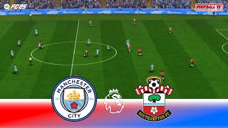 Manchester City vs Southampton  Premier League 2425  Full Match All Goals  FC 25 Gameplay PC [upl. by Haiel848]