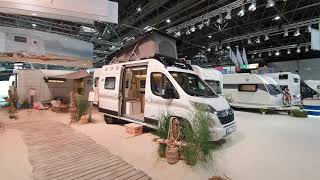 Completely new RV design Hobby Beachy campervan [upl. by Tifanie]