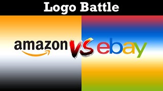 Amazon VS eBay  Logo Battle [upl. by Aicener]