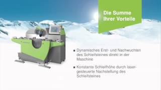 Race NC  RennlaufSteinschleifmaschine  WINTERSTEIGER [upl. by Pearla]