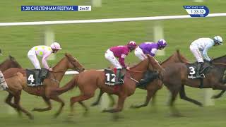 2018 Ballymore Novices Hurdle  Samcro  Racing TV [upl. by Bren]