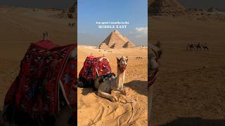 3 mois au MoyenOrient 🇪🇬🇹🇷🇯🇴✨ middleeast moyenorient voyage voyageur [upl. by Ayala]