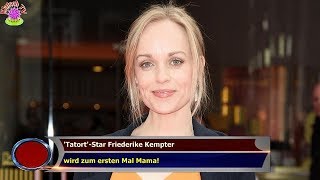 quotTatort Münsterquot Baby Friederike Kempter ist schwanger [upl. by Sug372]