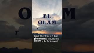 THE EVERLASTING GOD✨EL OLAM✨ isaiah26 elolam everlastinggod alphaandomegagodneverfails [upl. by Otsugua744]