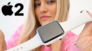 Ceramic Apple Watch Series 2 Unboxing  Review  iJustine [upl. by Schoening]