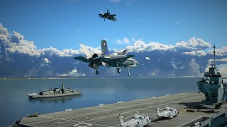 F35s  Miltech Carrier Group  Seafront Simulations SE  Cinematic  4K  MSFS [upl. by Ruel20]