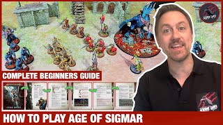 HOW TO PLAY AGE OF SIGMAR  Complete Beginners Guide Warhammer [upl. by Nitnilc]