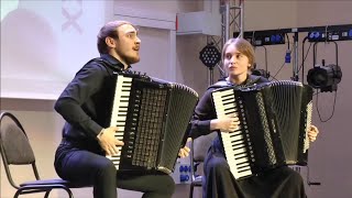 Конкурс Виват баян 2023 Duet of accordionists A Loganov amp D Sakharova  А Логанов и Д Сахарова [upl. by Roseanne]