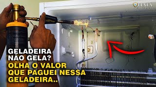 Geladeira não gela em cima e nem a parte de baixoolha como resolver em 18 minutos [upl. by Nikita]