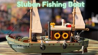 Sluban Fishing Boat buildingblocks lego sluban [upl. by Yramanna]