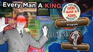 Sharing The Union With Huey Long  Hoi4 The Disunited States of America [upl. by Negrom]