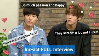 ENG SUB ImFact Full Interview on A Tarde é Show [upl. by Otcefrep669]