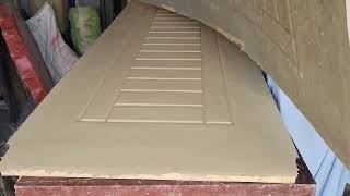 waterproof fiberglass door making [upl. by Kciredorb454]