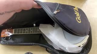 Gold Tone Banjolele Deluxe Unboxing [upl. by Severen673]