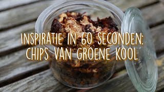 Recept Chips van groene kool [upl. by Aikkin]