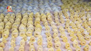 TORTELLINI BOLOGNESI fatti in casa RICETTA depositata [upl. by Afira]