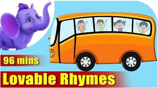 Wheels On The Bus and other Nursery Rhymes  90 minutes Compilation By Appuseries [upl. by Ladiv814]