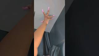 ASMR Semi Truck Nails 💅🏾 🔊 asmrvideo pinknails short [upl. by Ehcadroj514]