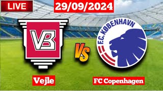 Vejle vs FC Copenhagen  Superliga  Fifa Live Match HD Today 2024 [upl. by Kip]