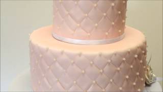 Pink Theme Wedding Cake  Cake designs from Pastry Palace [upl. by Lewin]