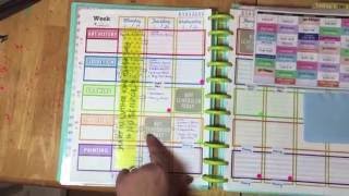 How I made a teacher planner  DIY Planning and Planner Notebook inspired by Erin Condren [upl. by Remington]