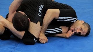 Top Triangle from Scarf Hold Crucifix  MMA Submissions [upl. by Leid99]