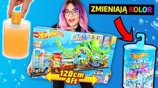 MEGA WIELKI ZESTAW 🐙 Hot Wheels Color Reveal 🚗 AUTA które ZMIENIAJĄ KOLOR [upl. by Warren]