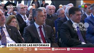 Los tres ejes de las reformas del Gobierno – Buen Telefe [upl. by Refotsirhc750]