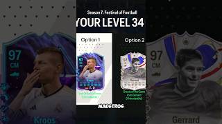 97 END OF AN ERA KROOS OR 97 ICON GERRARD WHO SHOULD I CHOOSE [upl. by Ajiram]